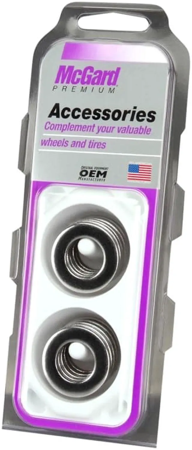 Alt view image 7 of 11 - McGard 78713 Stainless Steel Cragar Center Hole Mag Washer - Pack of 10