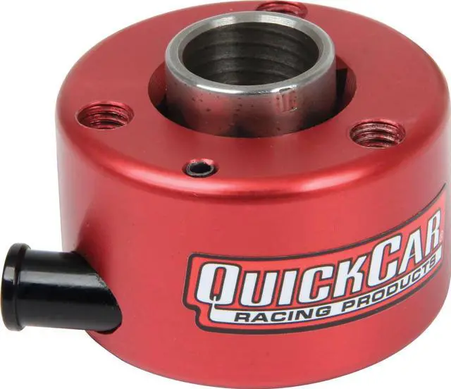 Alt view image 2 of 2 - quickcar racing products 68010 red aluminum steering wheel disconnect