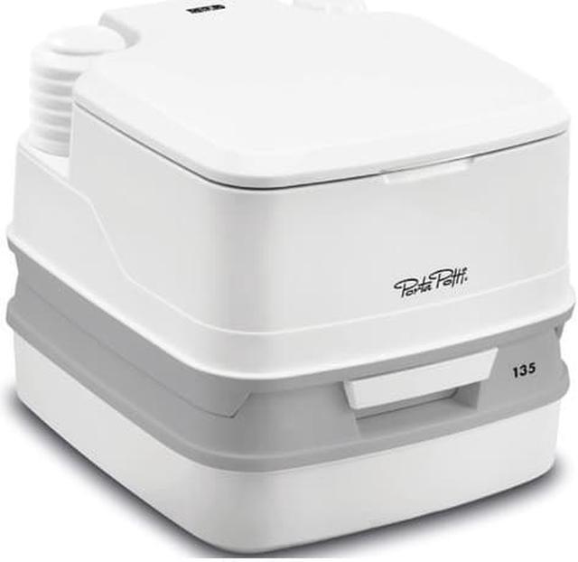 Alt view image 3 of 8 - Thetford 92860 135 2.6 Gallon Porta Potti with Rotating Pour Spout, White