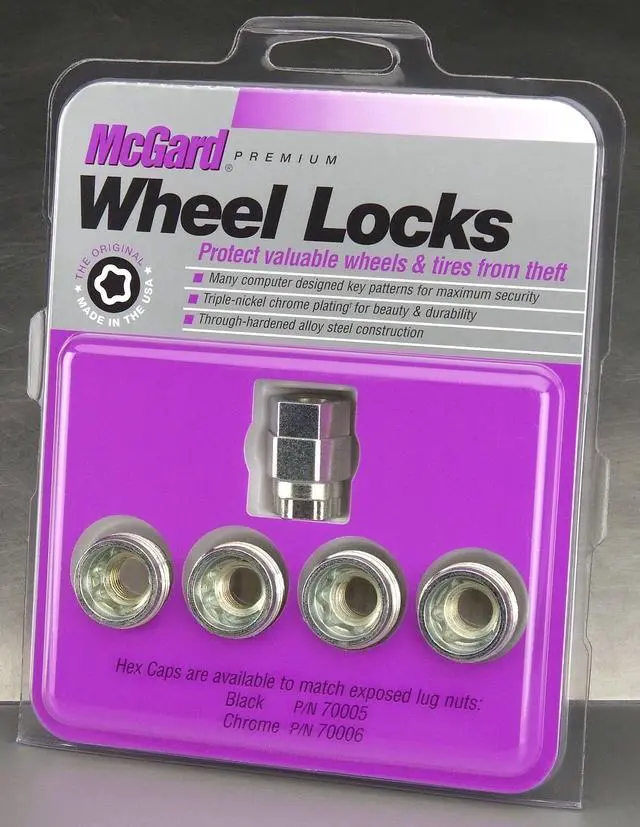 Alt view image 5 of 12 - McGard 24013 Cone Seat- Under Hub Cap Wheel Lock Set (M12 x 1.25)