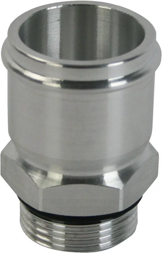Alt view image 3 of 5 - moroso 63522 16an to 11/2" water pump hose fitting