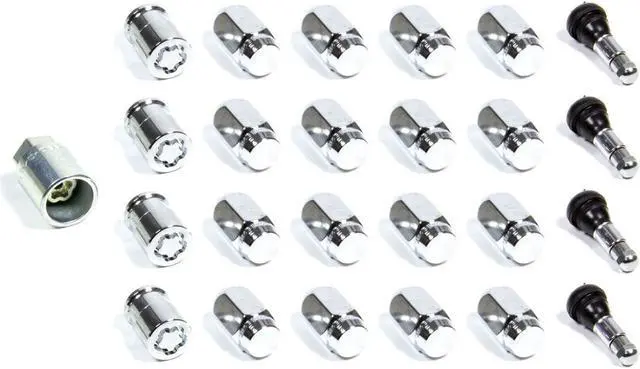 Alt view image 7 of 8 - McGard 84532 Chrome Cone Seat Wheel Installation Kit; 5 Lug (7/16"-20)