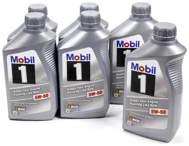 Alt view image 4 of 5 - Mobil 1 106035 Synthetic 5W-50 Motor Oil - 1 quart