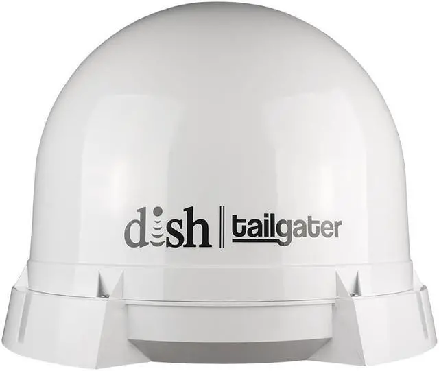 Alt view image 6 of 10 - King Dish® Tailgater® Satellite Tv Antenna Bundle W/Dish® Wally® Hd Receiver & Cables