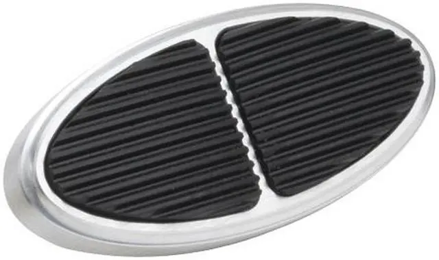 Alt view image 5 of 5 - Lokar BAG-6107 Oval Billet Aluminum Brake Pad