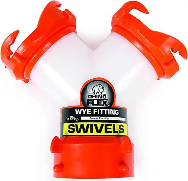Alt view image 4 of 12 - camco 39812 rhinoflex swivel wye fitting