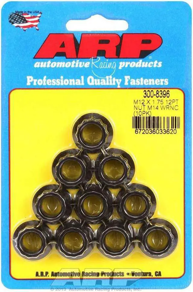 Alt view image 2 of 2 - Metric 12Point Nut; 10Pieces