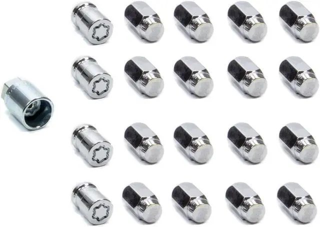 Alt view image 8 of 9 - McGard 84557 Chrome Cone Seat Wheel Installation Kit; 5 Lug (M12 x 1.5)