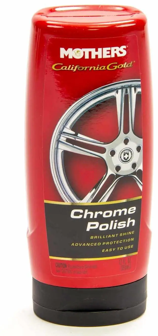 Alt view image 7 of 8 - Mothers Chrome Polish Wheel Rims Motorcycle Car Cleaner 12oz.