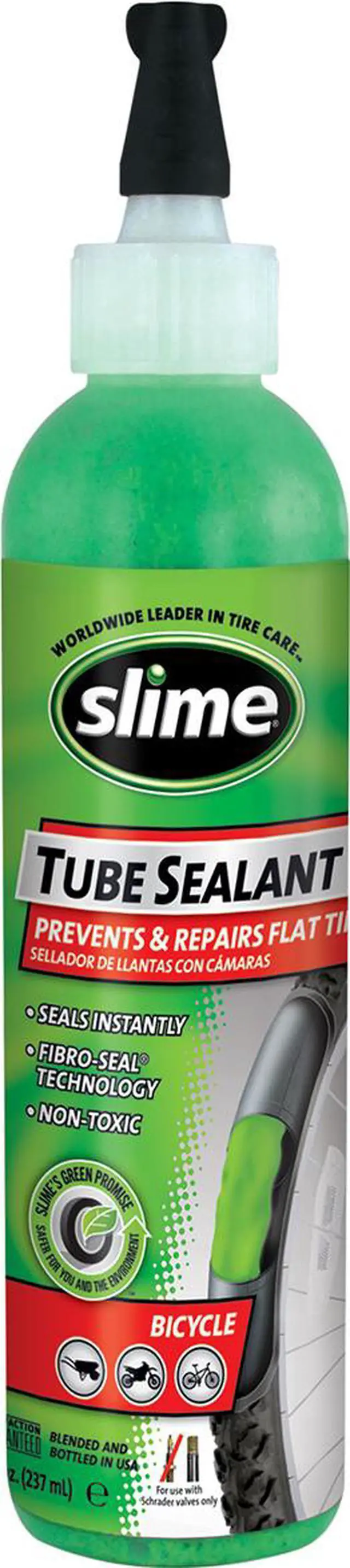 Alt view image 2 of 4 - SLIME 10003 Tire Sealant,Squeeze Bottle,8 oz.