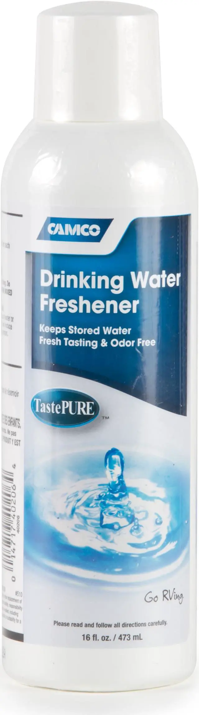 Alt view image 8 of 14 - Camco 40206 16 Oz RV TastePURE Drinking Water Freshener