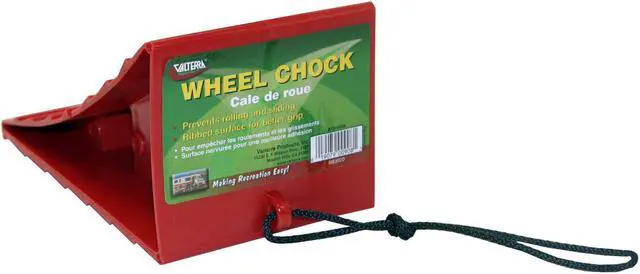 Alt view image 2 of 6 - VALTERRA LLC WHEEL CHOCK  RED A10-0908