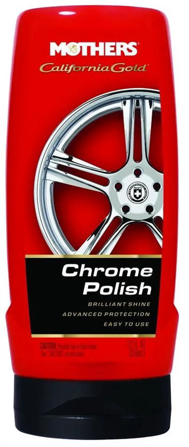 Alt view image 6 of 8 - Mothers Chrome Polish Wheel Rims Motorcycle Car Cleaner 12oz.