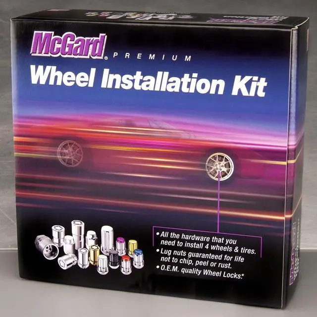 Alt view image 8 of 11 - McGard 84530 Chrome Cone Seat Wheel Installation Kit; 5 Lug (1/2"-20)