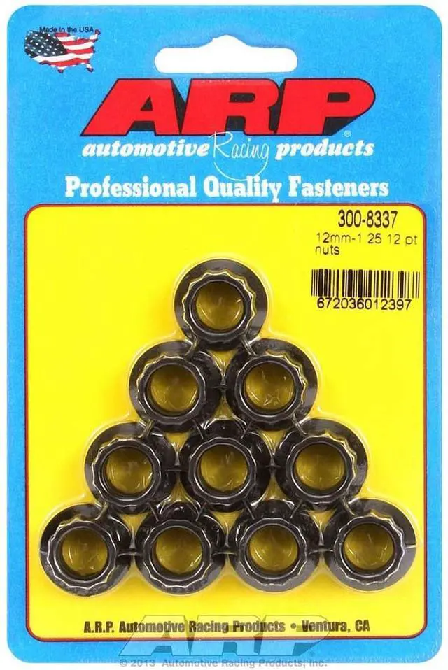 Alt view image 2 of 2 - Metric 12Point Nut; 10Pieces