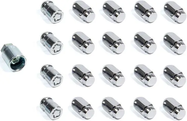 Alt view image 9 of 11 - McGard 84530 Chrome Cone Seat Wheel Installation Kit; 5 Lug (1/2"-20)