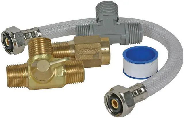 Alt view image 9 of 16 - CAMCO 35983 Quick Turn Permanent Waterheater Bypass Kit