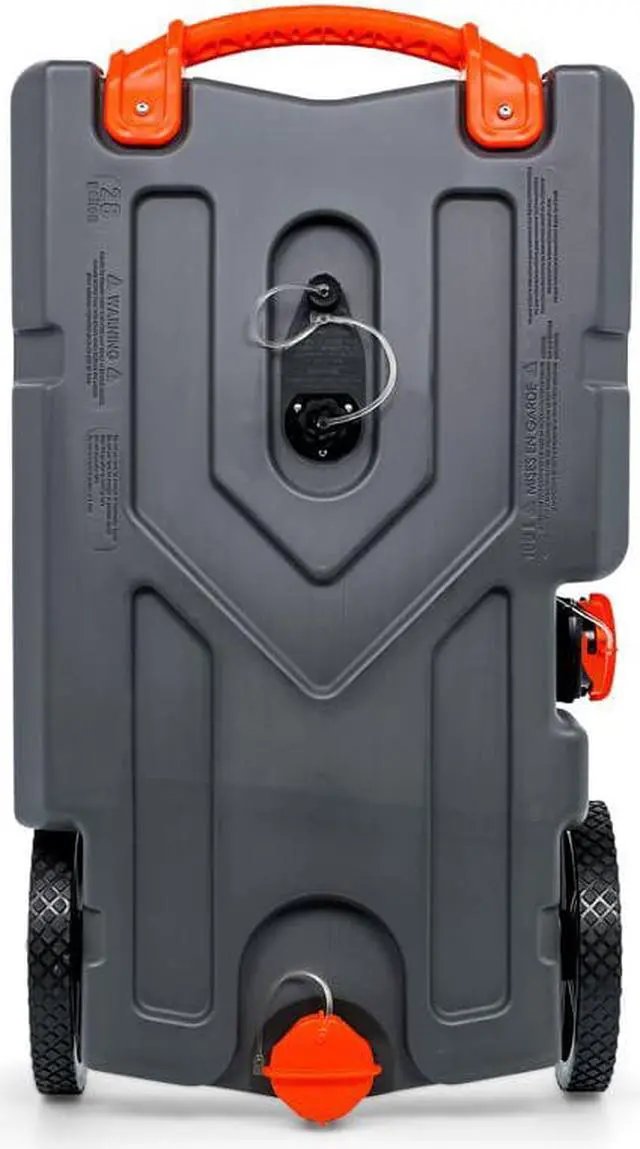 Alt view image 8 of 16 - Camco 39004 Rhino Portable 28 Gallon RV Waste Tank Holding Hose and Accessories