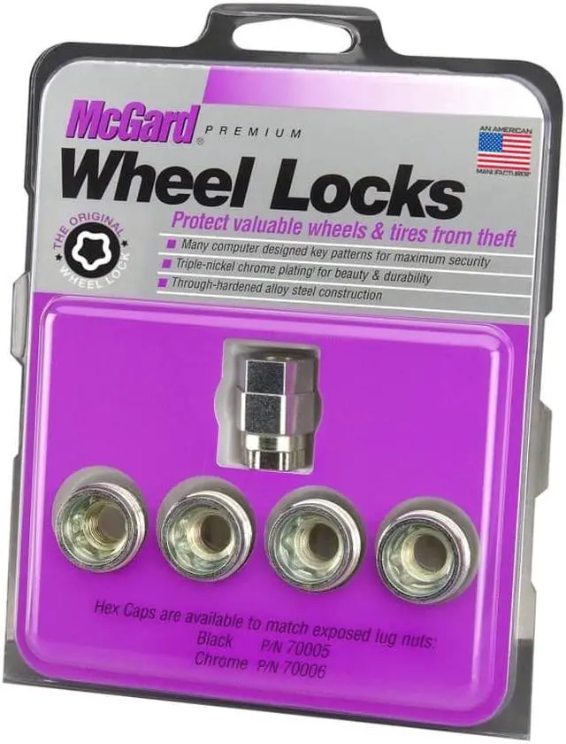 Alt view image 11 of 19 - McGard 24012 Cone Seat- Under Hub Cap Wheel Lock Set (M12 x 1.5)