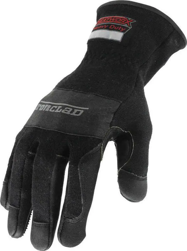 Alt view image 2 of 3 - Heat Resist Gloves, Black, L, Kevlar, PR