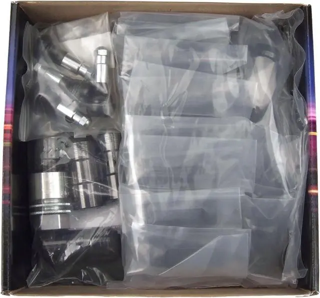 Alt view image 12 of 14 - McGard 84563BK Wrangler Chrome/Black Bulge Cone Seat Install Kit (1/2"-20)