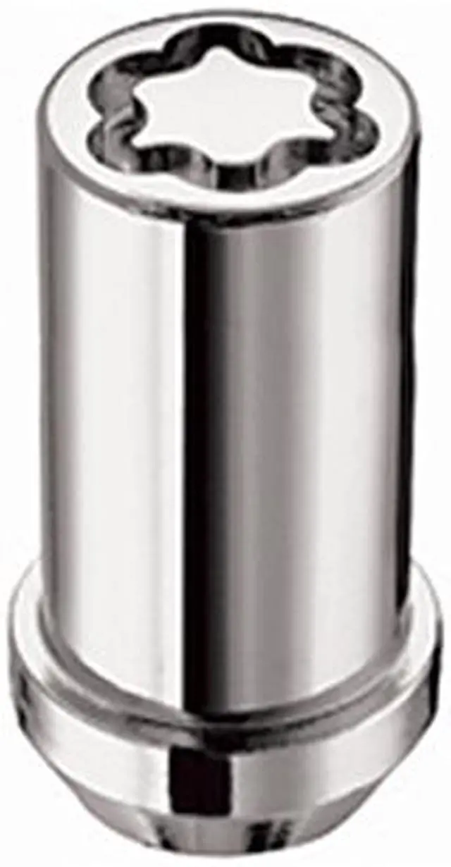 Alt view image 7 of 14 - McGard 25540 Chrome Tuner Style Cone Seat Wheel Lock Set (1/2"-20)