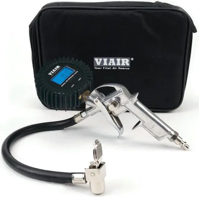 Alt view image 4 of 4 - Viair 00042 Digital Tire Inflation Gun With 2.5" Gauge And Carry Bag