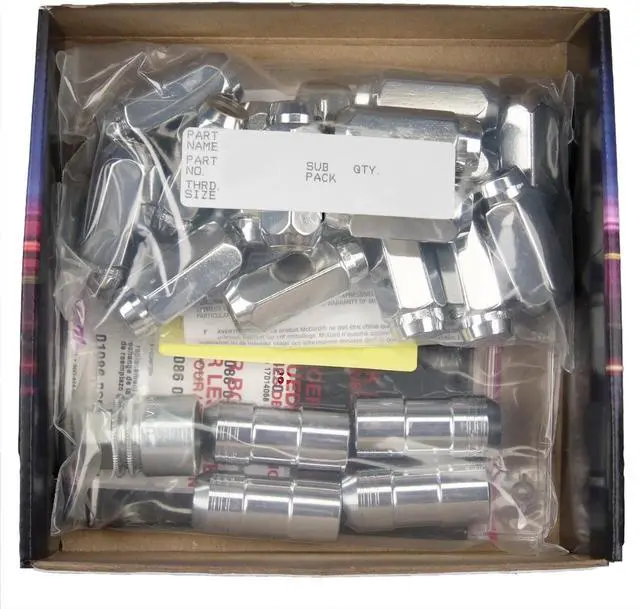 Alt view image 7 of 11 - McGard 84530 Chrome Cone Seat Wheel Installation Kit; 5 Lug (1/2"-20)