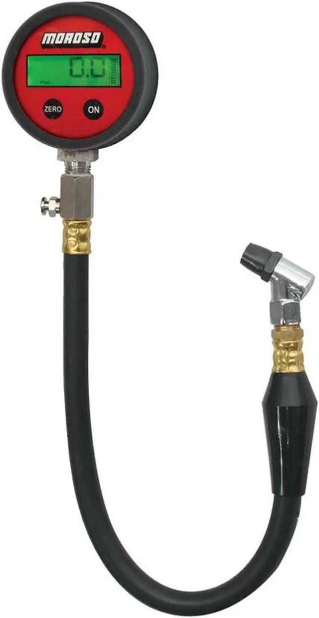Alt view image 4 of 12 - MOROSO TIRE GAUGE 0-60 PSI  DIG. 89575