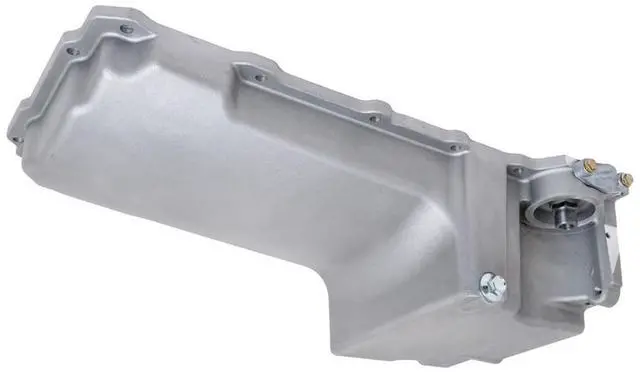 Main image of GM LS Engine Aluminum Oil Pan 5.5 Qt. Satin