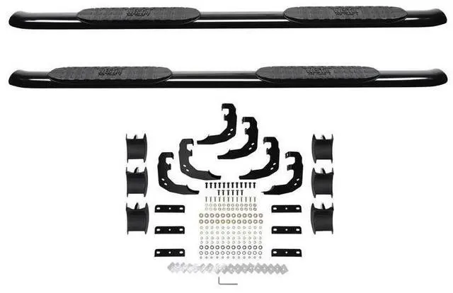 Alt view image 8 of 8 - Westin 21-24085 Pro Traxx 4 Oval Nerf Step Bars fits 2019-2023 Ram 1500 Crew Cab (Excl. Ram 1500 Classic) Black 1 Pair