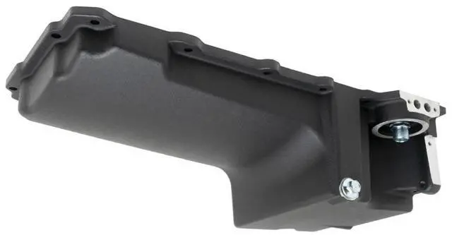 Main image of GM LS Engine Aluminum Oil Pan 5.5 Qt. Black