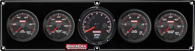 Main image of Redline 4-1 Gauge Panel OP/WT/FP/WP w/Recall Tac