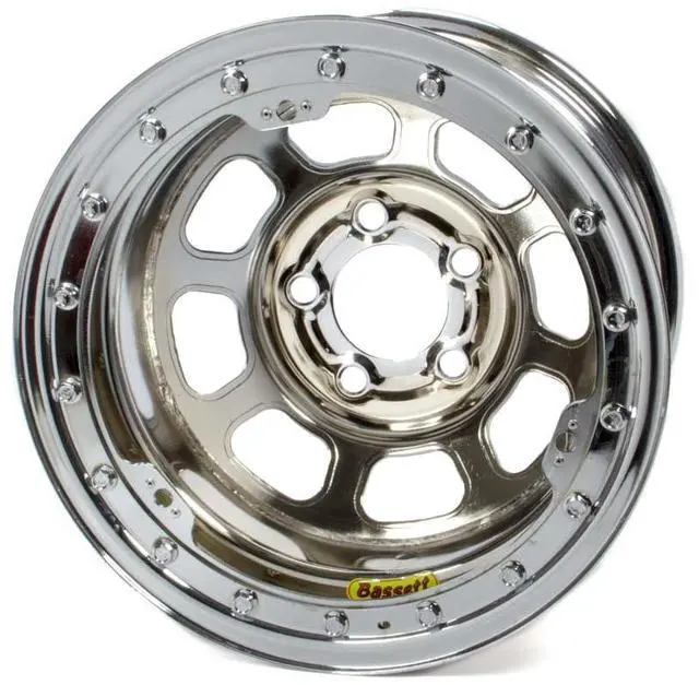 Main image of 15 x 8.75 B/L Chrome 4in D-Hole
