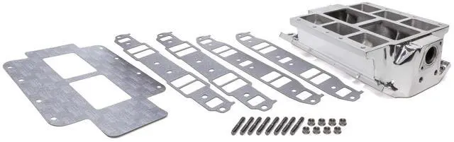 Main image of Blower Intake Manifold SBC Std. Port - Polished
