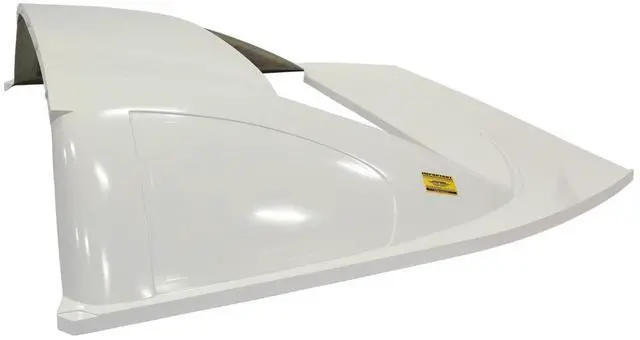 Main image of ABC Greenhouse Rear Half Std Composite White