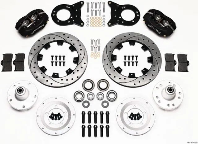 Main image of Front Disc Kit HD 65-69 Mustang Drilled