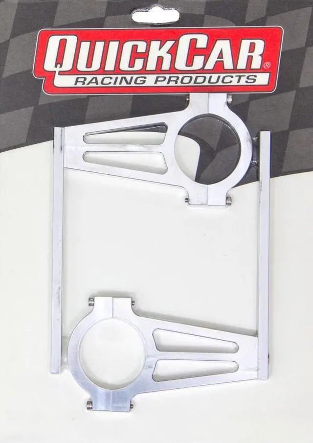 Alt view image 2 of 2 - quickcar racing products 66940 13/4" roll bar panel mounting bracket for racing switch and gauge panel