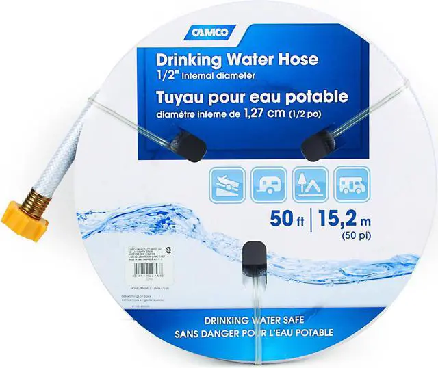 Alt view image 5 of 9 - CAMCO 22753 Camco 22753 Tastepure Freshwater Hose - 1/2" X 50