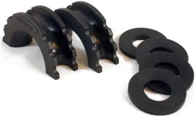 Alt view image 4 of 8 - Locking D Ring Isolators Black Pair Daystar