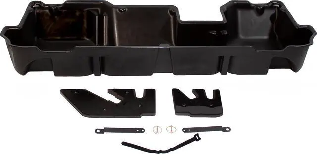 Alt view image 7 of 16 - DU-HA 30100 Underseat Gun Storage System for 19-21 Dodge Ram 1500 Crew Cabs