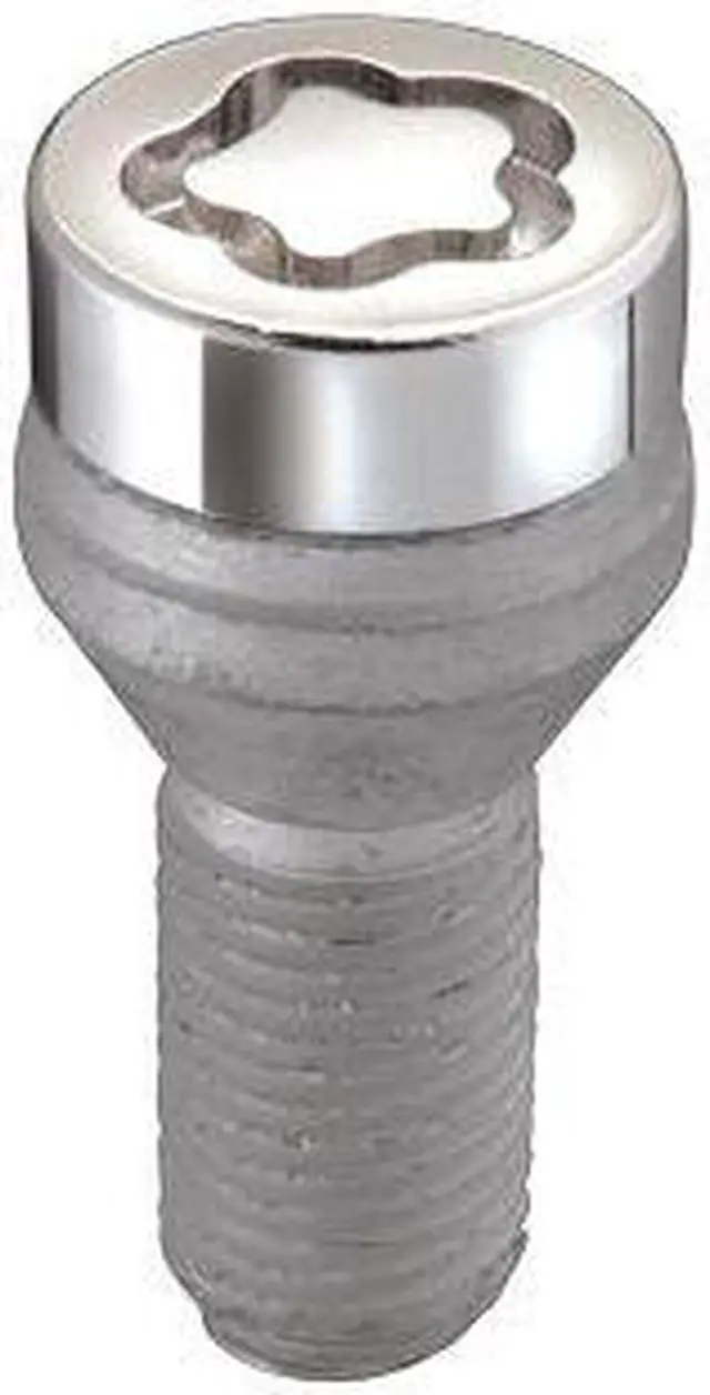 Alt view image 8 of 10 - McGard 27222 Chrome Bolt Style Cone Seat Wheel Lock Set (M14 x 1.5)