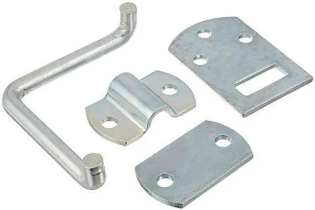 Alt view image 5 of 6 - buyers products b2589bz stake rack corner security latch set