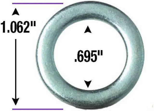 Alt view image 2 of 6 - Gorilla G2079900 STD MAG WASHER 100/BX