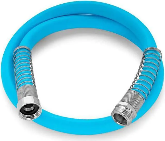 Alt view image 4 of 15 - camco evoflex 4foot hose | 5/8inch diameter | designed for recreational use | drinking water safe | super flexible 22590