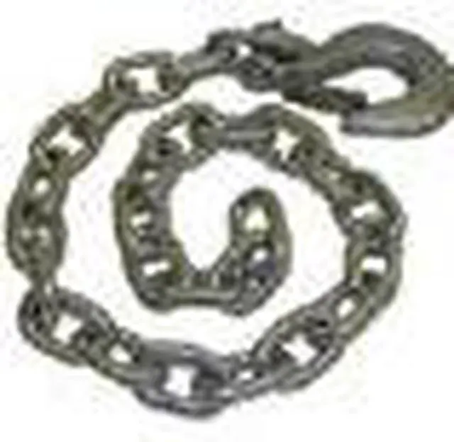 Alt view image 4 of 13 - BUYERS PRODUCTS 11275 Safety Chain,Silver,3/8" Sz,2-3/64"W
