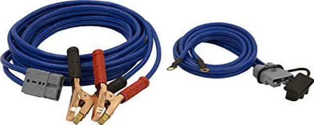 Alt view image 2 of 8 - BUYERS PRODUCTS 5601025 28 Foot Long Booster Cables With Gray Quick Connect -