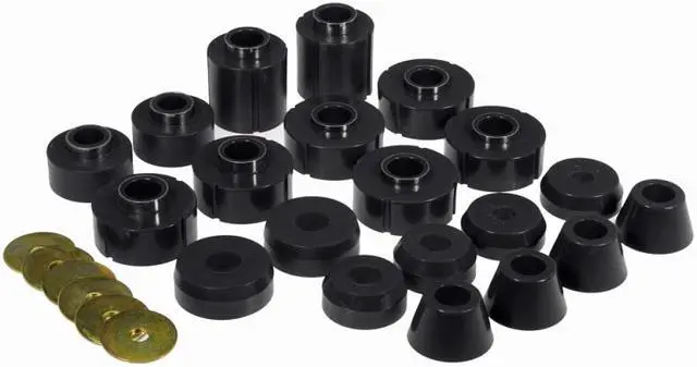 Alt view image 3 of 4 - Prothane 6-108-BL Body And Cab Mount Bushing Kit Fits 80-96 F-150 F-250 F-350
