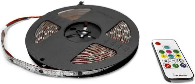 Alt view image 4 of 6 - RS5M5050IP67-C - 16ft (5M) 5050 Strip Lighting Reel w/ Controller (RGB w/ Chasing) (IP67)