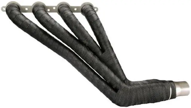 Alt view image 3 of 6 - EXHAUST WRAP-2' X100 FT TITNM BLK